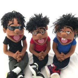 Yellow Easter Bunny Stuffed Animal Cute Plush Toy